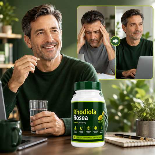 Rhodiola Rosea | Calm Your Stress & Get Your Focus Back