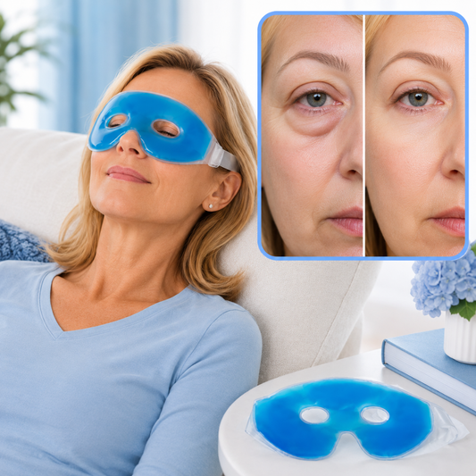 Cooling Gel Eye Mask | Wake Up Looking Rested, Refreshed & Less Puffy