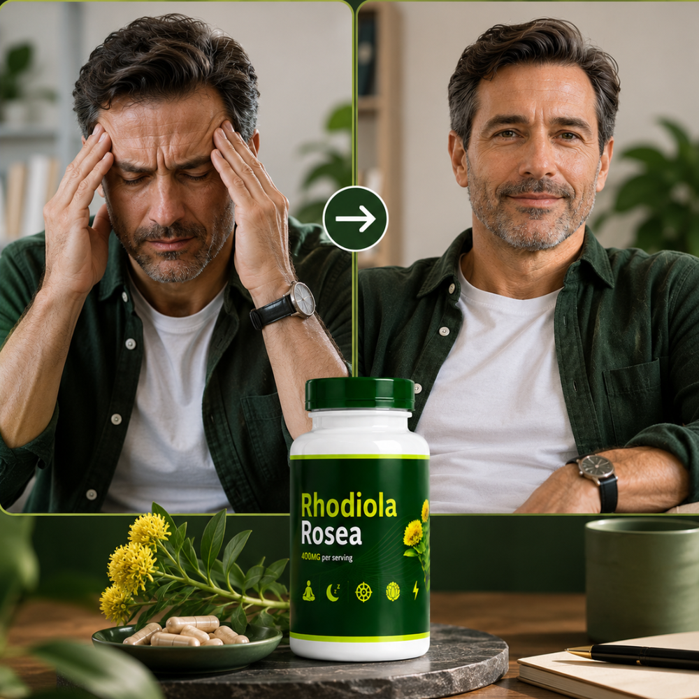 Rhodiola Rosea | Calm Your Stress & Get Your Focus Back