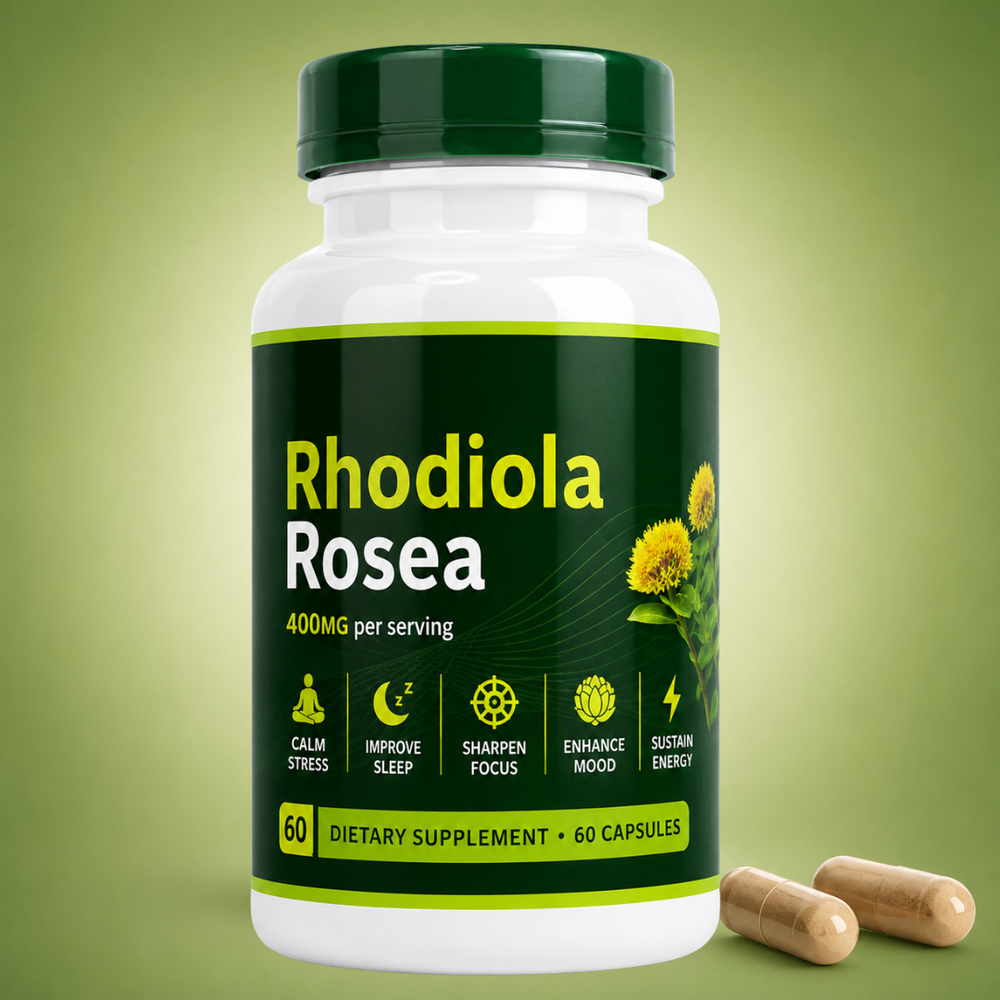 Rhodiola Rosea | Calm Your Stress & Get Your Focus Back