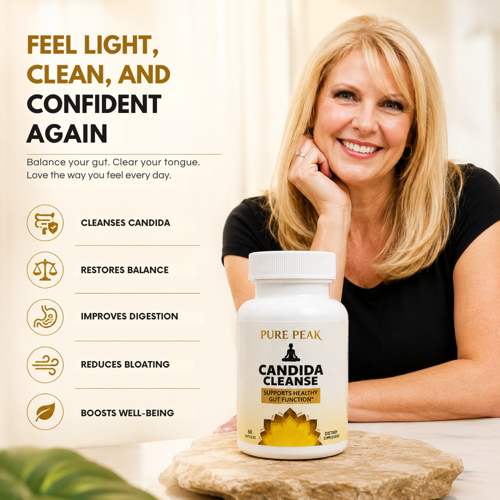 Candida Cleanse | Clear the Coating. Freshen Your Breath. Support Your Gut.