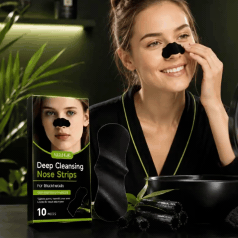 Deep Cleaning Nose Strips  Remove Blackheads & Deep-Clean Pores in Minutes.
