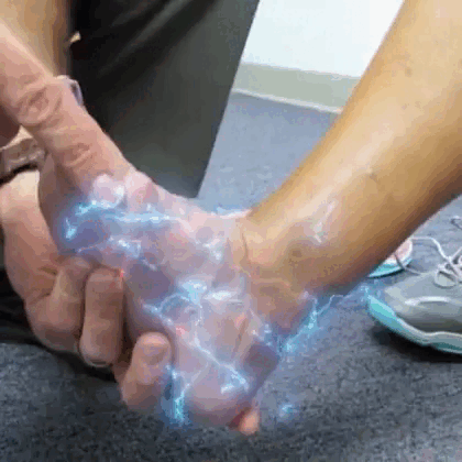 EMS Foot Massager  Soothe Tired Feet & Feel Comfortable Walking Again